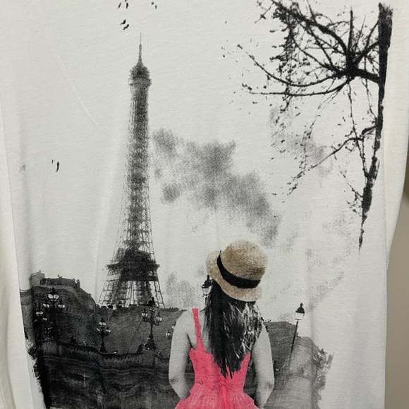 Girl in Paris T shirt - Picture 2 of 4